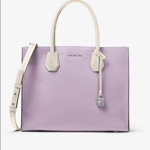 MK Mercer Large Saffiano Leather Tote Bag